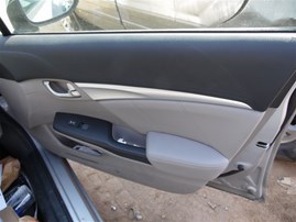2013 Honda Civic EX-L Silver Sedan 1.8L AT #A23795
